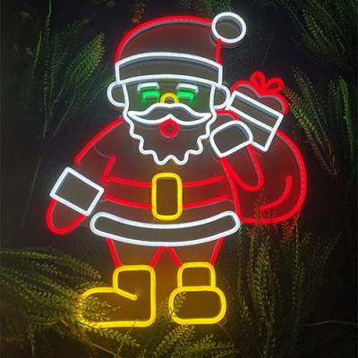 China Ac100v Gift Led Neon Sign No Fragile Christmas Santa Claus Cuttable Waterproof for sale