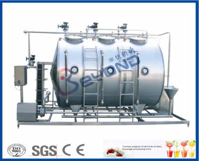 中国 500L/800L/1000LPH装置の洗浄のための設置されているmachine/CIPのクリーニング システムをきれいにする小さいConjunctのタイプ 販売のため