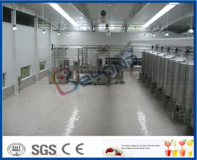 China Yogur industrial de SUS304 10000LPD que hace la máquina para el proceso de fabricación del yogur en venta