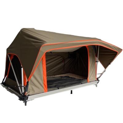 China Extended Type SUV Soft Top Speed Driving Outdoor Automatic Folding Winter Motorhome Camping Travel Thickened Rainproof Double-Layer Car Tent for sale