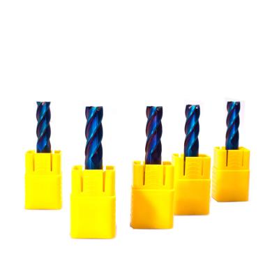 China HRC65 Carbide Square Milling Cutter 4F-12.0*D12*75L High Precision Carbide Bits / CNC for sale