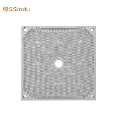China Filter Press 320-2000mm Height Press Membrane Chamber Recess Filter Plate High Increased PP Filter Plate For Filter Press for sale