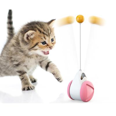 China Hot Cat Toy Car Swing Balance Indoor Tumbler Pet Supplies Amazon Amazon Sales Cat Toys Stored Interactive for sale