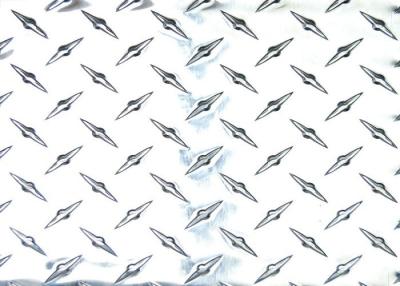 China Diamond Aluminum Sheets 4x8, Aangepaste 1050 Aluminiumplaat voor Vloer Te koop