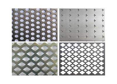 Chine 1050 panneaux décoratifs de tôle, ont perforé Mesh Sheet en aluminium à vendre