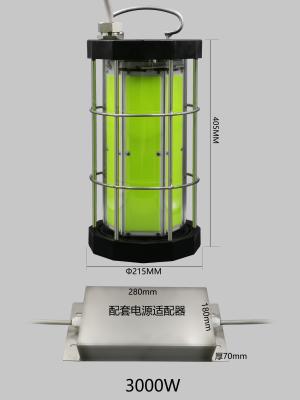 Cina Potente luce di pesca subacquea a LED a chip di 3000W ideale per la pesca notturna su imbarcazioni offshore e pesca in mare profondo in vendita