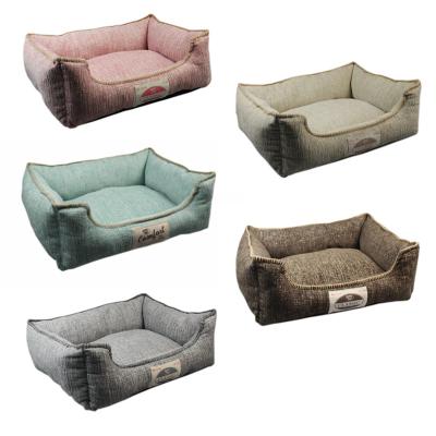 China Washable Dog Sofa Soft Sleeping Cushion Pet Mat Viable Dog Bed Sofa RTS PET683 Pet Nest Room Pads for sale