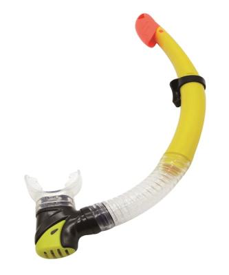 China Scuba Diving Adult Semi-Dry Silicone Snorkel Mouthpiece Breathing Tube Swimming Scuba for sale