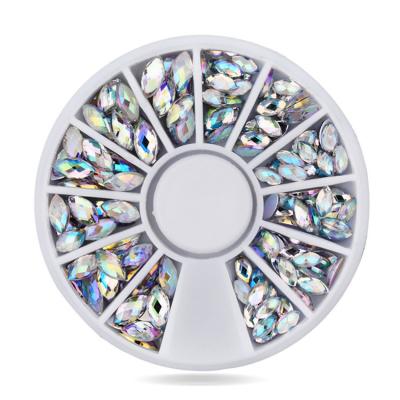 China Shell Stone Diy Sequin Nail Art Design Accessories Custom 3D Nail Decal For Art Suppliers for sale