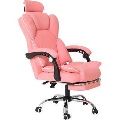 China Factory Direct Sale Modern PU Office Free Swivel Chair With Head Support To Meet for sale