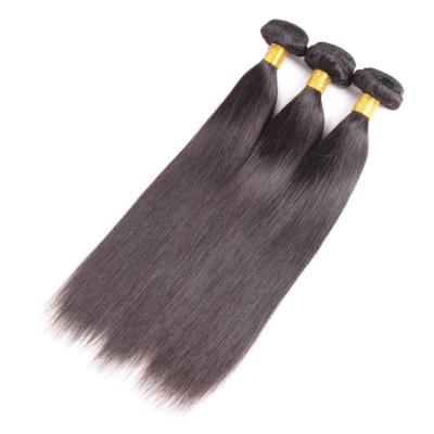 China 9A het onverwerkte Indische Menselijke Haar bundelt rechtstreeks 12“ - 32“, de Natuurlijke Zwarte Kleur van 1B Te koop