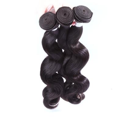 China Brasilianische Körper-Wellen-Haar-Bündel, die 100 Menschenhaar-Webart rollt 12