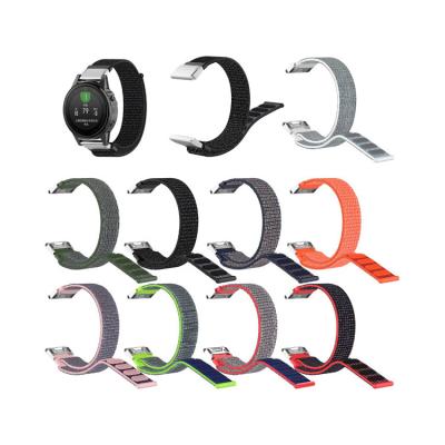 China For Garmin Fenix 5 5s 5x Watch Band Nylon Wrist Strap For Garmin Fenix 6X 6 6S pro 5X 5 5S plus 3 Strap 20 Easy Fit 26mm Quick Version 22mm Strap for sale