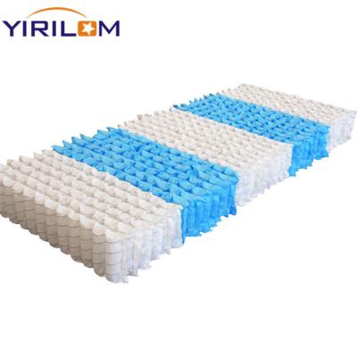 China Aanpassen 1.8mm Double Size 1-3-5-7 Zone Pocket Spring Unit Voor Matras Huishoudelijk Meubel Te koop