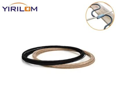 China Furniture Accessories Sofa Positioning Line Paper Wrapped Wire Plastic Fixing Strip for sale