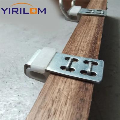China Wholesale Sofa Hardware Durable Steel Plastic Spring Fasteners 4-Hole Composite Spring Sofa Clips for Furniture for sale