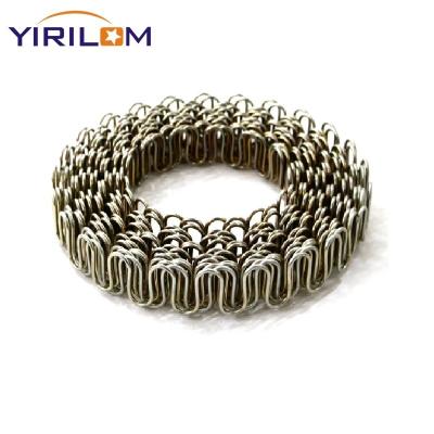 China High Quality Stainless Steel Rolling Zigzag Spring Furniture Accessories for Sofas for sale