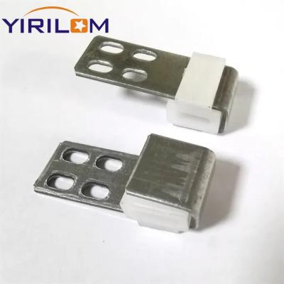 China Good Price 4 Holes Couch Spring Sofa Metal Plastic Composite Clips for Furniture Zigzag Spring for sale