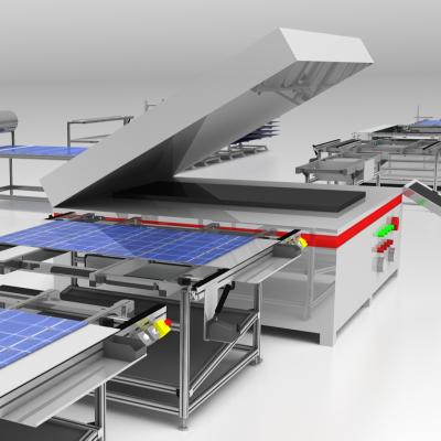 China USED Solar Panel Production Line Turnkey System 25-500MW Annual Capacity for sale