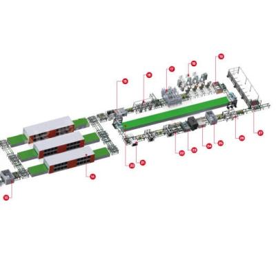 China 50MW Solar Panel Production Line Turnkey System Annual Capacity 25-500MW for sale