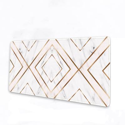 China Stocked Good Quality Natural Rubber Mouse Pad Custom Design Extended Waterproof Office DeskMat Great Protection for sale
