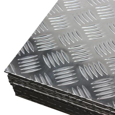 China Backing Plate Embossed Aluminum Sheet 1060 3003 5052 5754 Aluminum Treads Checker Plate for sale