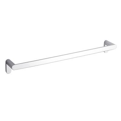 China Heater Bathroom Single Towel Bar Towel Rail Wall Mounted Brass Towel Rack Baby Hanger Designs Shower Shelf Hardware Accessory for sale
