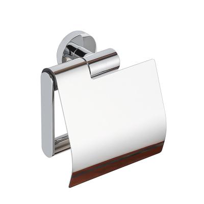 China Modern Toilet Paper Holder With Waterproof Tissue Box Luxury Cover Stainless Steel Kitchen Paper Roll Wall Mounted Holder for sale