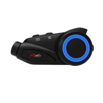 China Ultra High Definition Wifi Multi-Person Interconnect Motorcycle Helmet Waterproof Riding Video Recorder 1600mAh for sale