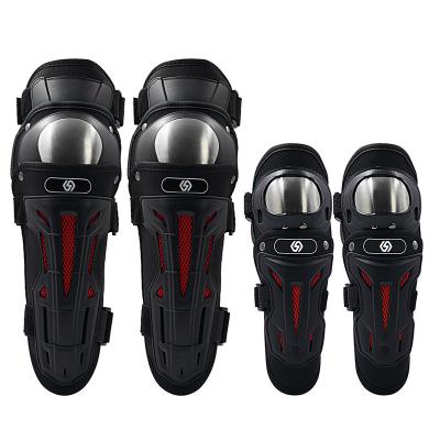 China Adjustable Elbow Pads Windproof Four-Piece Motorcycle Riding Knee Pads Motocross Elasticity Rider Gear Adjustable Breathable Outdoor Protector Off-Road for sale