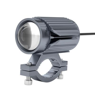 China Driving Practical Lihgt Motorcycle Electric Vehicle LED Headlights External Universal Universal Lens Highlights Long Lasting Motorcross Two Color Light for sale