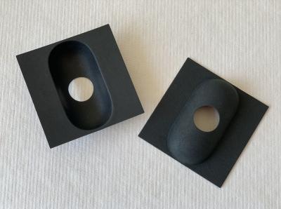 Chine Produits de pulpe moulés lisses rigides d'emballage durable 100% biodégradable à vendre