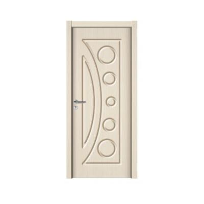 China Chinese Decoration Factory Provided Wholesale Cheap Classic MDF HDF Interior Panel PVC Honeycomb Compesite Style Wooden Door for sale