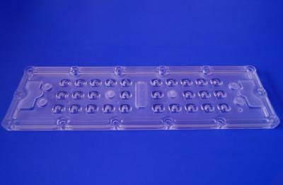 Chine La rangée menée 28 de lentille de SMD 5050 en 1 degré 80x150 a mené la lentille pour le réverbère à vendre
