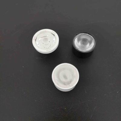 China Single PMMA Power LED Lens 30x60degree with Black Holder For Street Lamp for sale