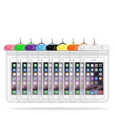 China 2020 Amazon Imperial PVC Transparent Waterproof Phone Case For Smartphone Bag Waterproof Mobile Phone Pouch GTWPC009 for sale
