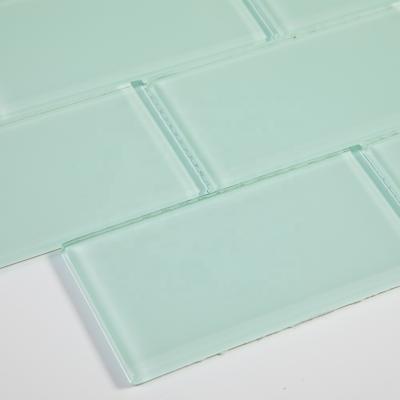China Hot Selling Europe Century Brick Wall Tile Bathroom Blue Or Green Prices for sale