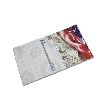 China Custom Wall Calendar 2022 High Quality 200gsm Paper Wall Calendar 14 Pages With Hanger for sale
