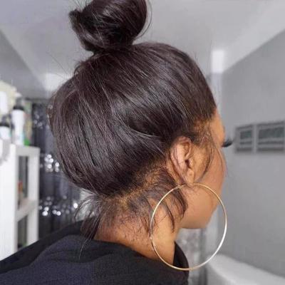 China Wholesale 360 HD Transparent Body Wave Wigs With Baby Brazilian Peruvian Natural Hair HD 360 Full Lace Wigs Vendors For Black Women for sale