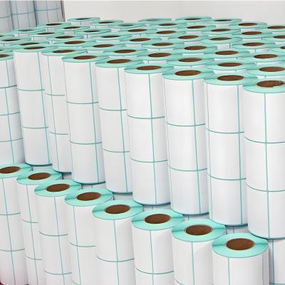 China DT Scale Label Sticker DT Direct Thermal Supermarket Price Tag Sticker HM2033L Model for sale