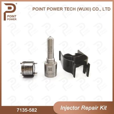 China Kit de reparación Delphi 7135-582 para inyector R00201D incluye boquilla H340 y válvula 28297167 en venta