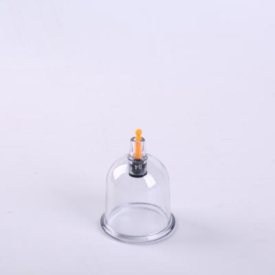 China Whole body The Single Hijama cupping cups plastic Jar cupping tools Vacuum Cupping Cup Set Single Plastic Hijama Therapy for sale