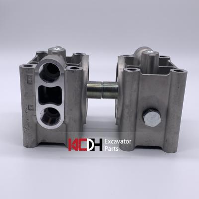 China 307C/D 305.5C 308C/D excavator parts 1R-0714 oil filter base 1R0714 aluminum base, suitable for air filter assembly for sale