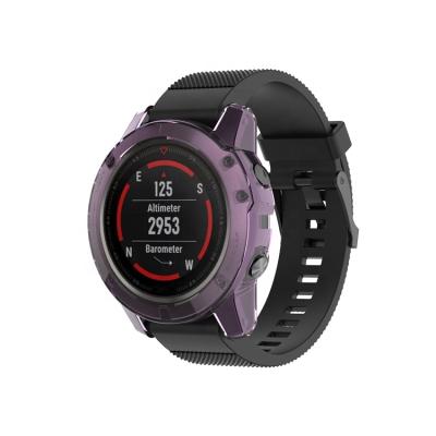 China Eco-friendly Soft TPU Cover Protector Shell Bumper For Garmin Fenix 5X Smartwatch Shockproof Accessories for sale