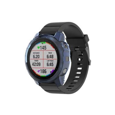 China Eco-friendly TPU Protective Watch Case Cover For Garmin Fenix 6s Protector Case for sale