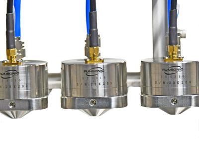 China PEM Fuel Cell Flat Material Ultrasonic Conical Spray Nozzle for sale