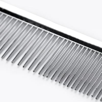 China Best Selling Good Quality Viable Silver Dog Metal Comb Gro for sale