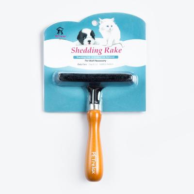 China Viable Professional Pet Club Petz Petz Pet Brush Grooming Wooden Millers Forge Mold Slicker Pet Hair Brush For Dog for sale