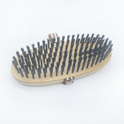 China Manufacturer Wooden Pet Cleaning Sustainable New Products Grooming PP Brushes Tools For Wooden Horse Combs for sale