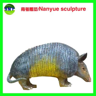 China life size artificial statue pangolin model doll as decoration statue in garden park for sale